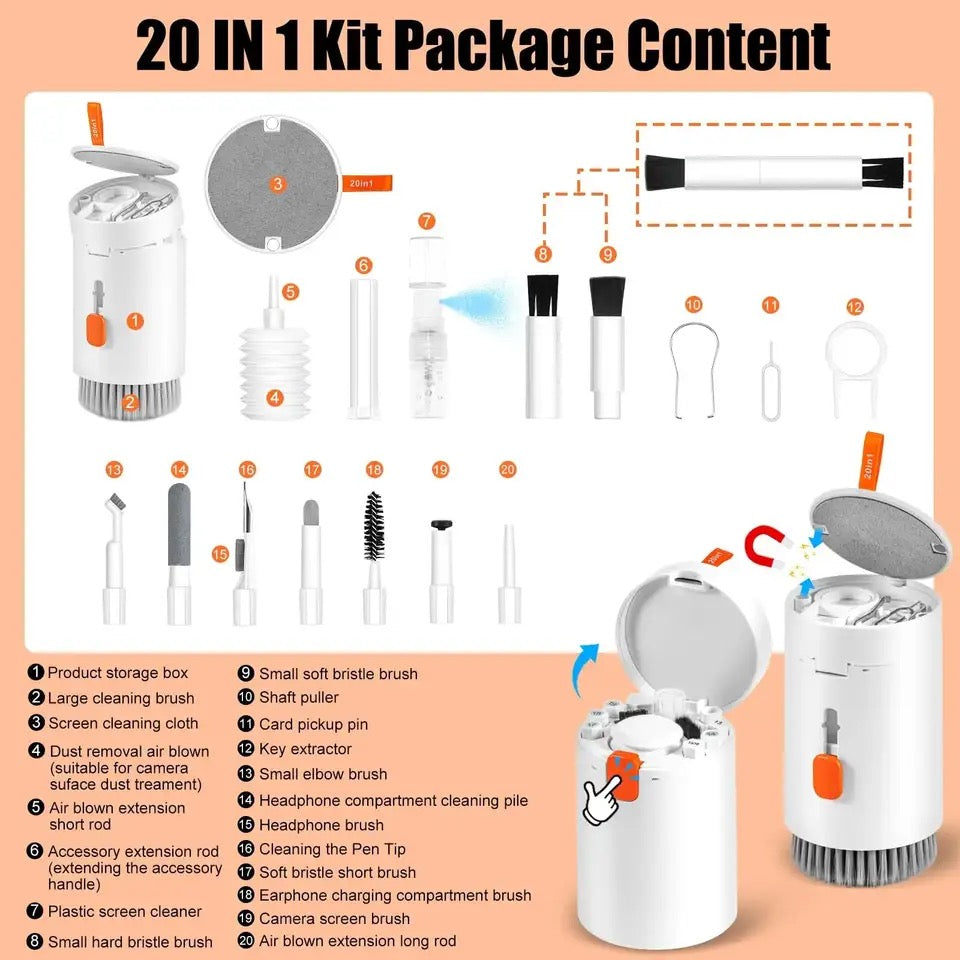 20 in 1 Cleaner Set