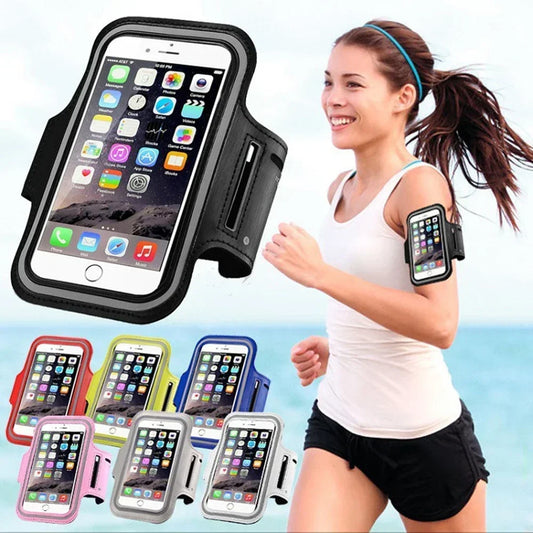 Mobile phone holder for jogging